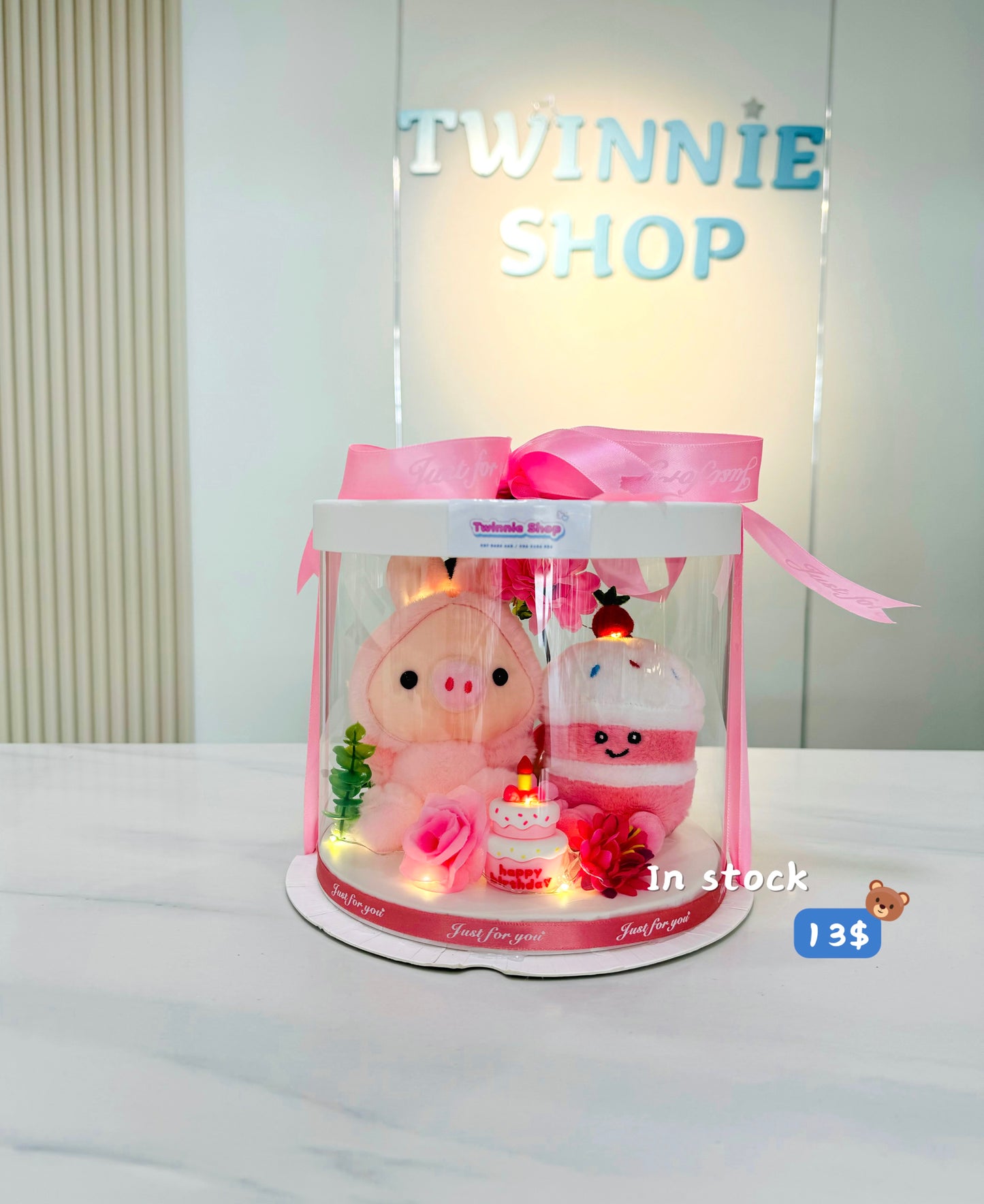 KCB | Pink couple birthday set
