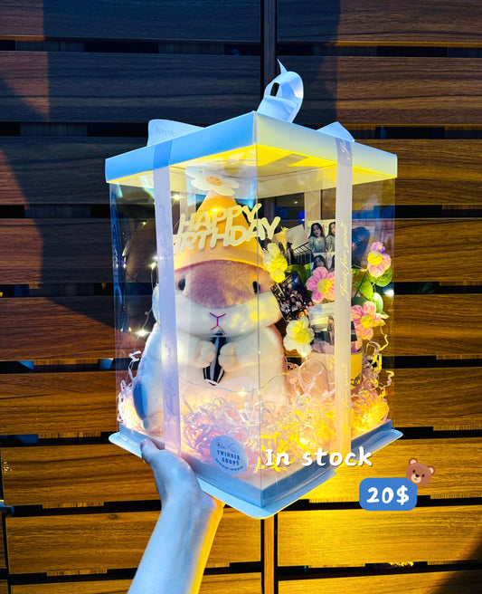 FWB | Teddy photo birthday box