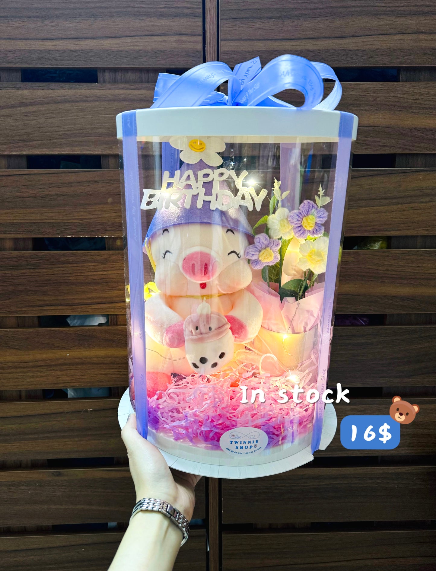 BD16 | milk queen pig birthday full box set
