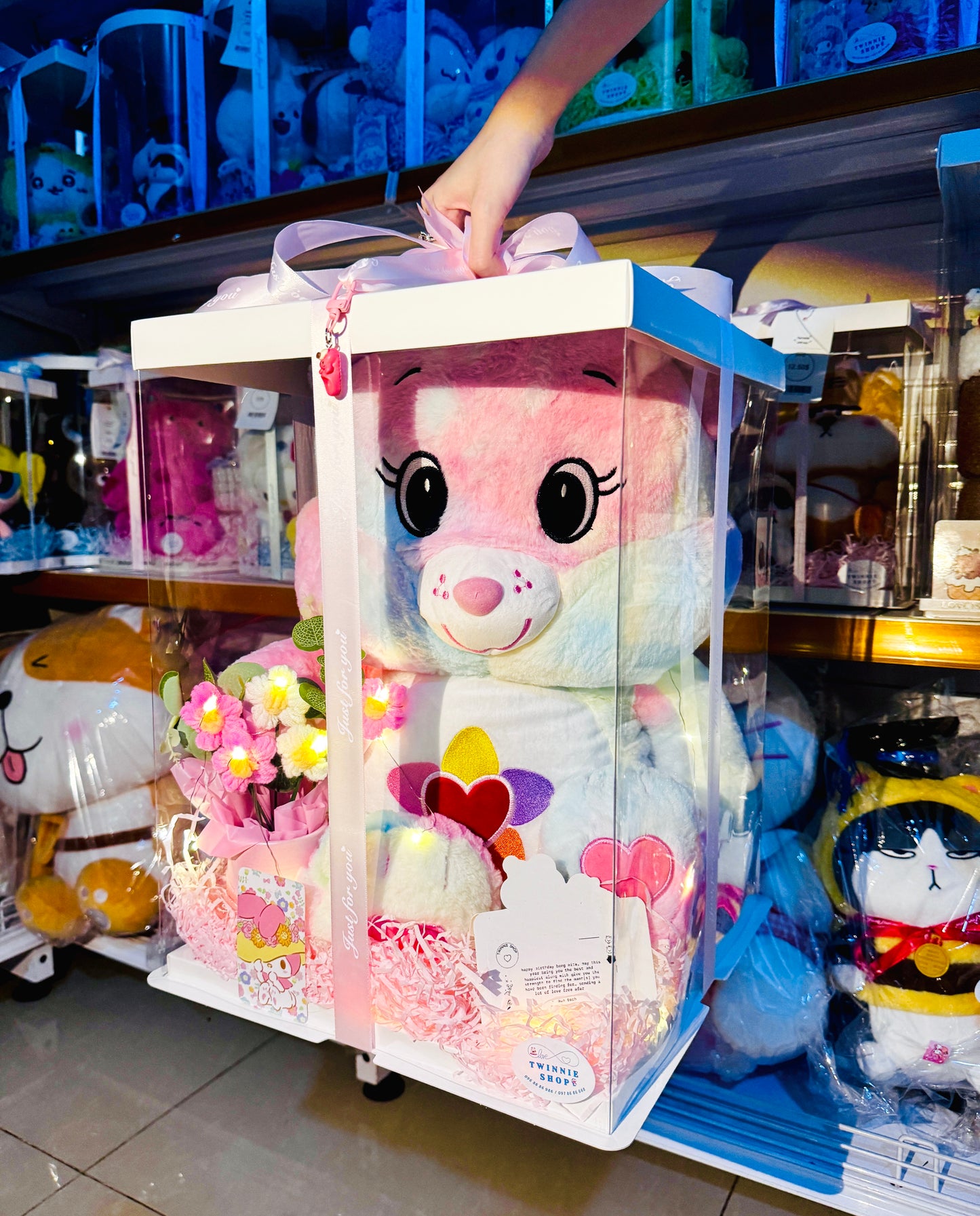BBFW | Care bear 55cm flower box