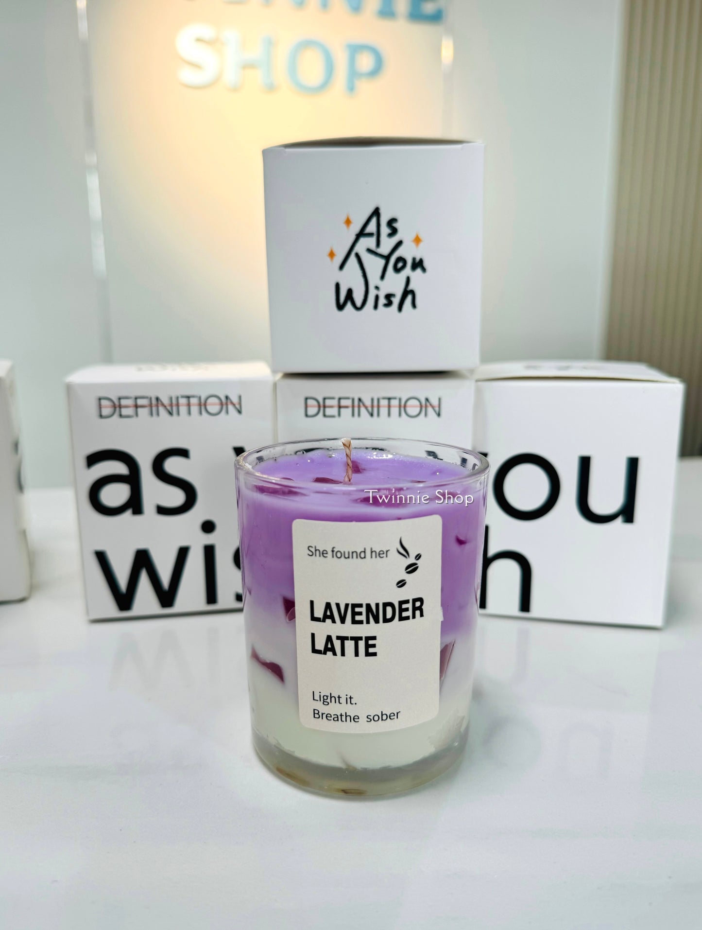 CD | Latte candle