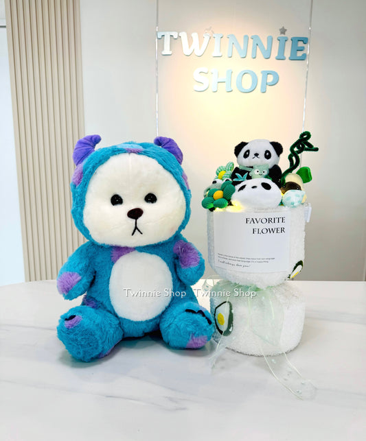TDFW | Teddy bear flower set