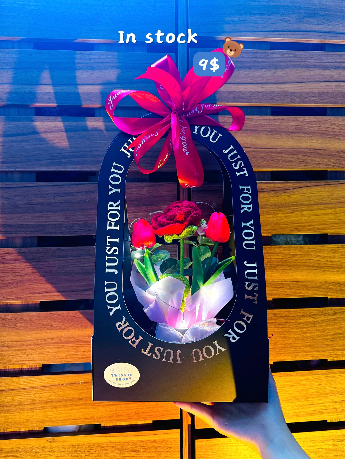 FWB | Rose & Tulip flower bag