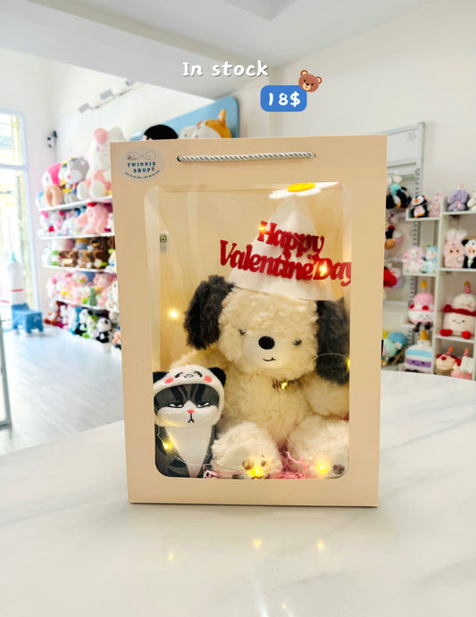 VLT | Puppy mix valentine gift bag