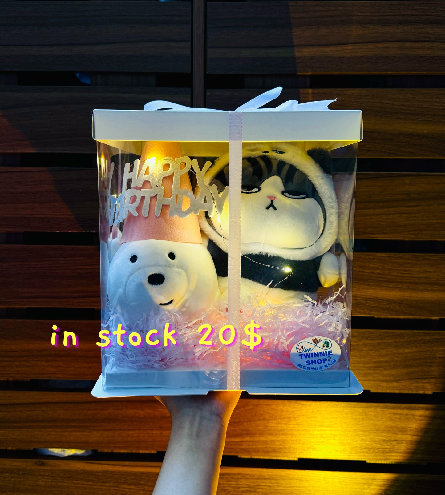 CPB | Ice bear birthday couple set