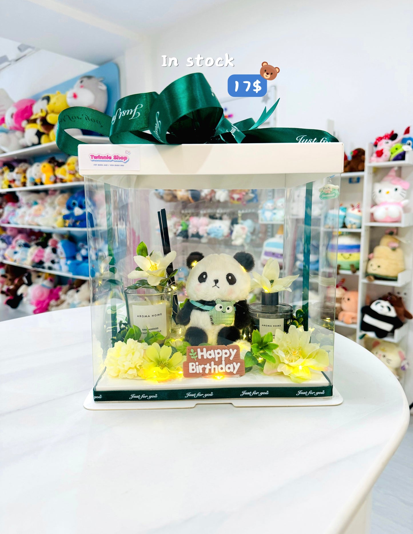 CD | Panda candle diffuser set