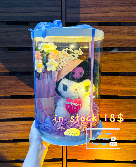 BD18 | Strawberry Kuromi birthday set