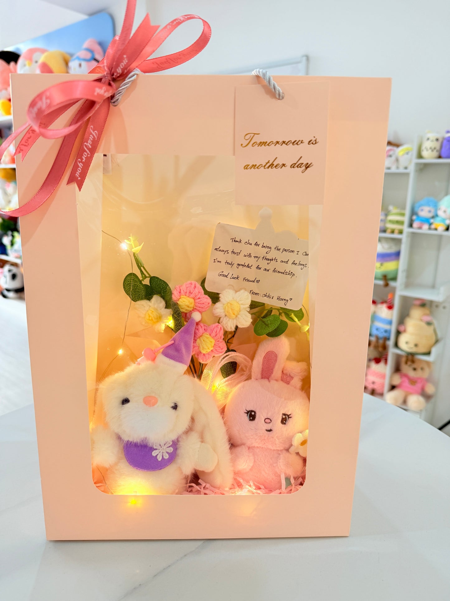 KCB | Rabbit couple gift bag