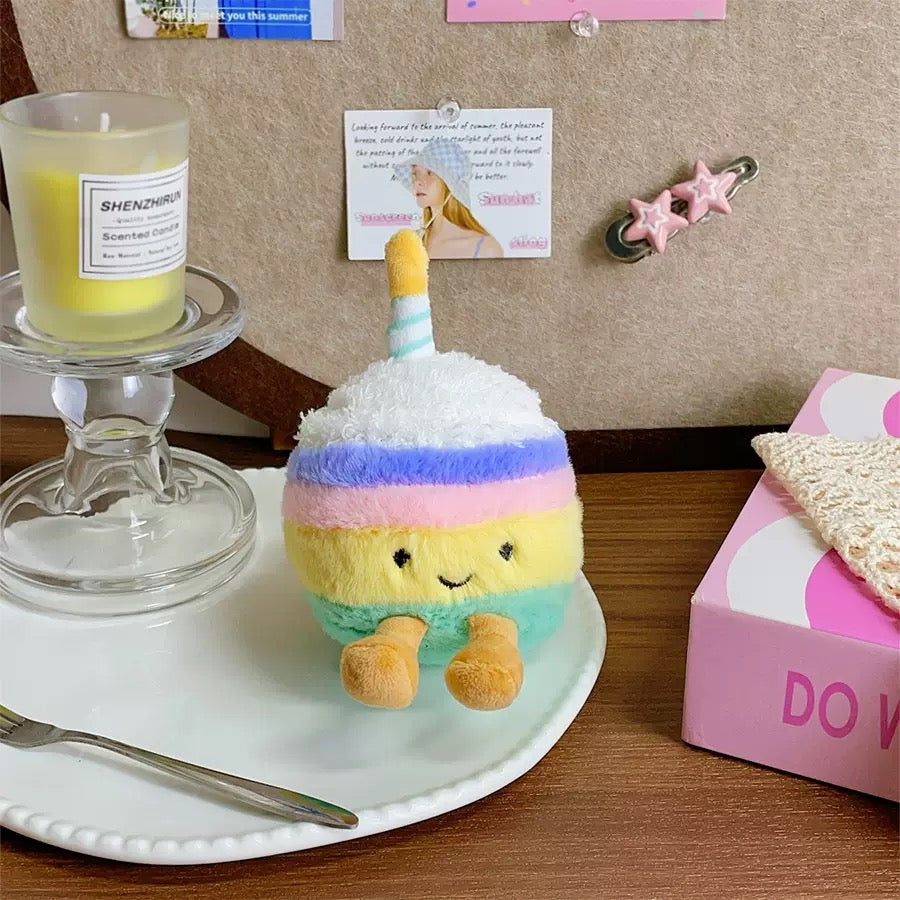 KEY | Colorful cake keychain