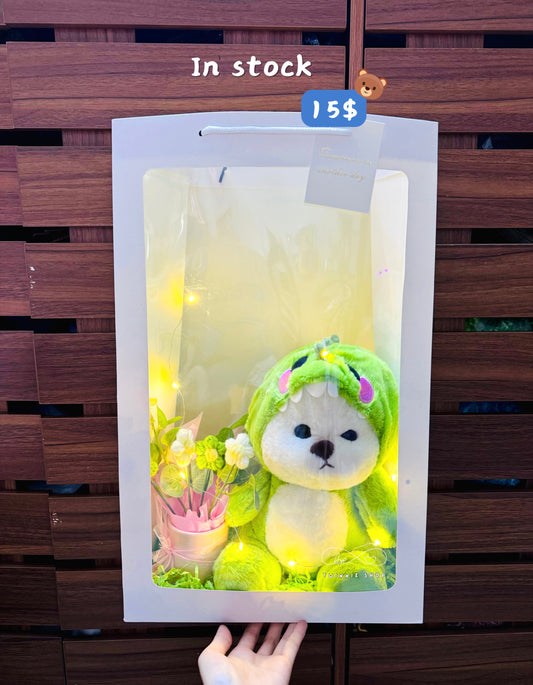 BB | Dinosaur bear gift bag