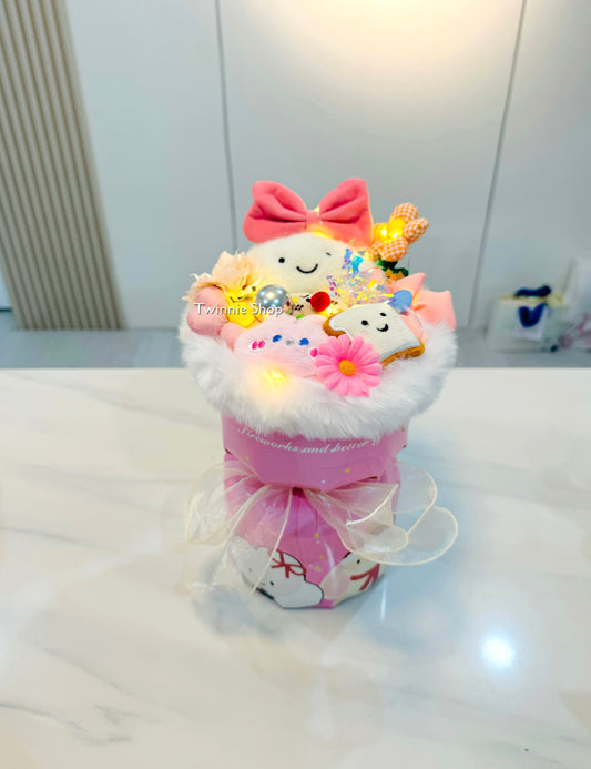 FW | Pink cloud flower bunch