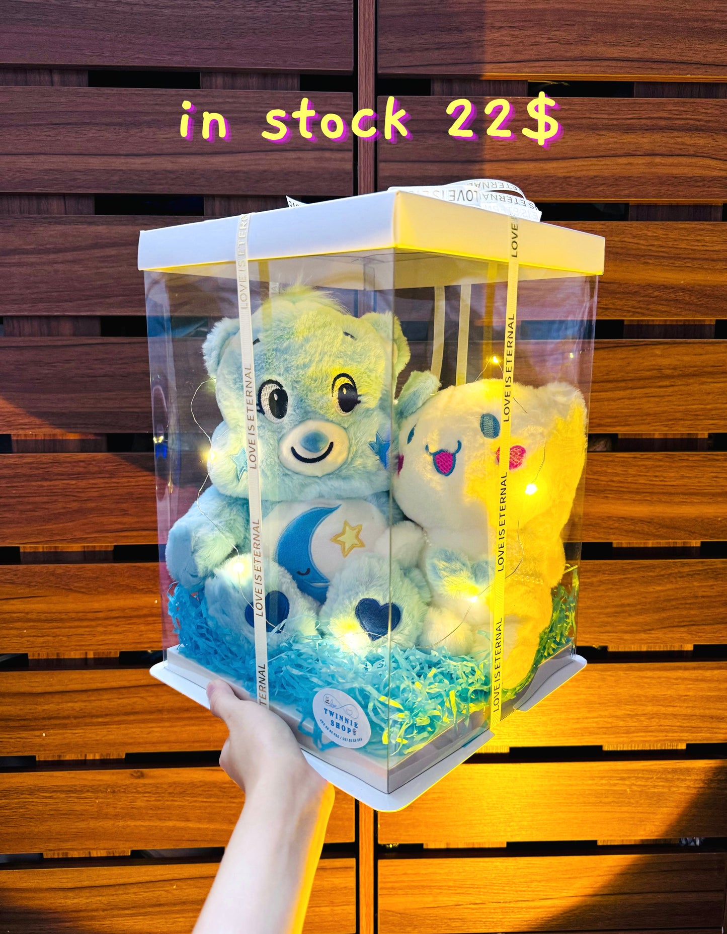 BB | Light blue care bear mix set