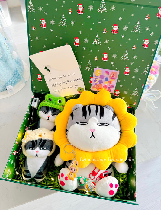 Xmas | Cat family Christmas box