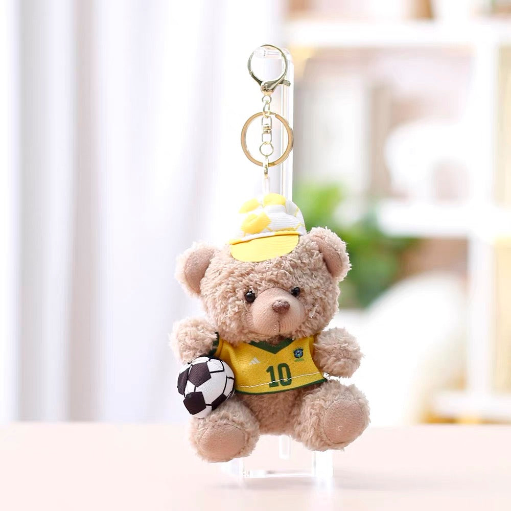 Mg | Football bear keychain