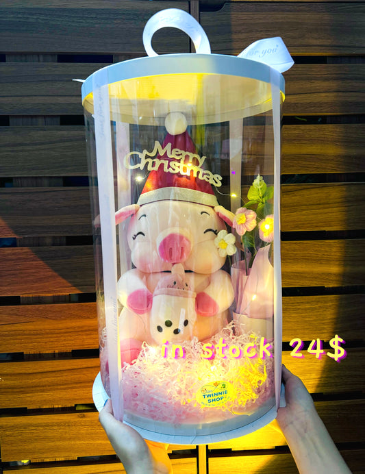 Xmas | Milk queen pig Christmas set