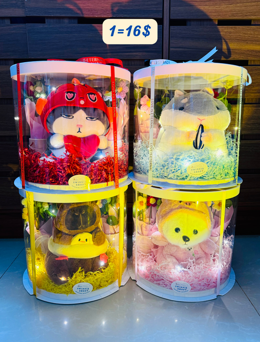 SRBFW | Teddy flower box