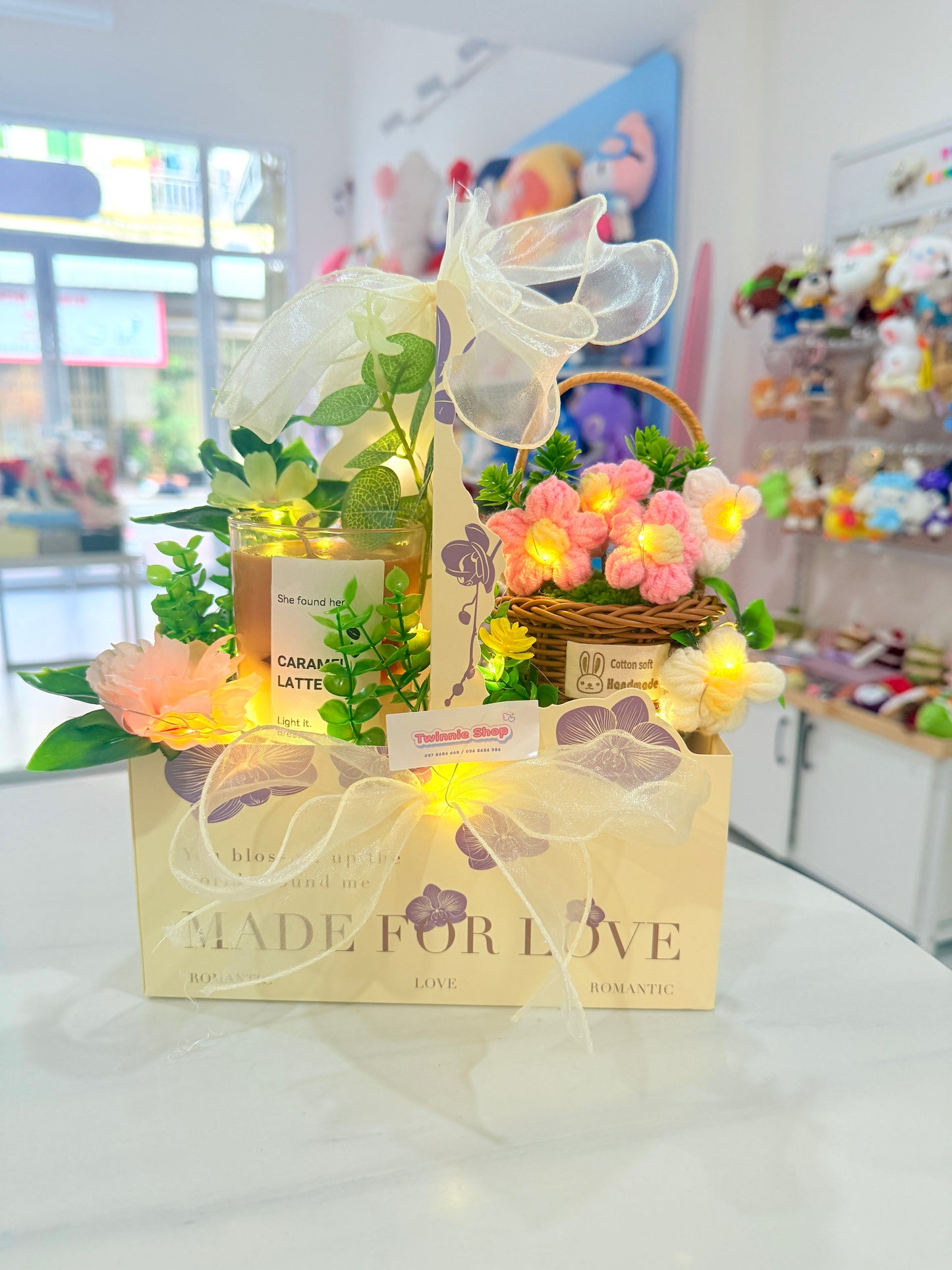 CD | Candle garden flower set