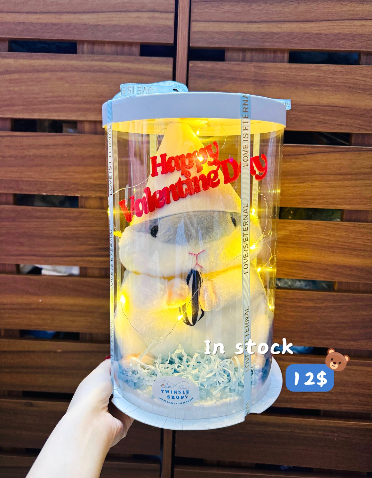 VLT | Hamster flower gift bag