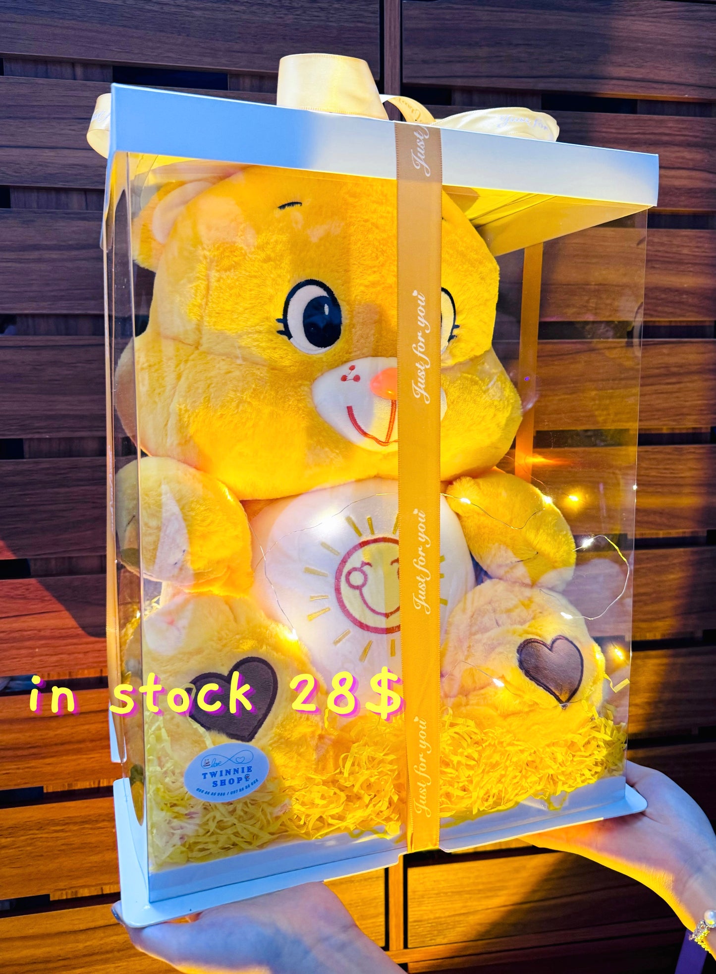 BB | Yellow care bear gift box