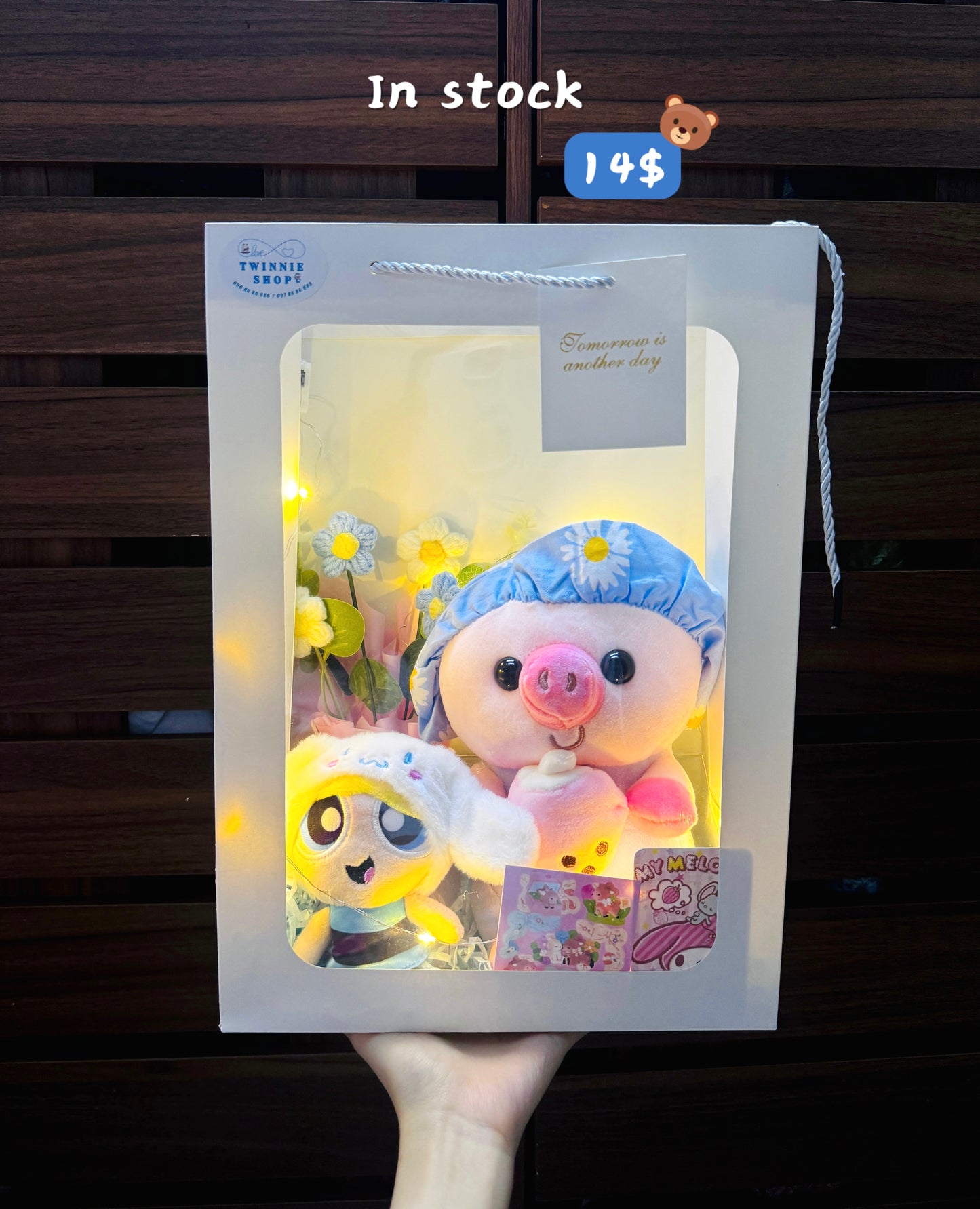 SRB | Piggy mix flower bag