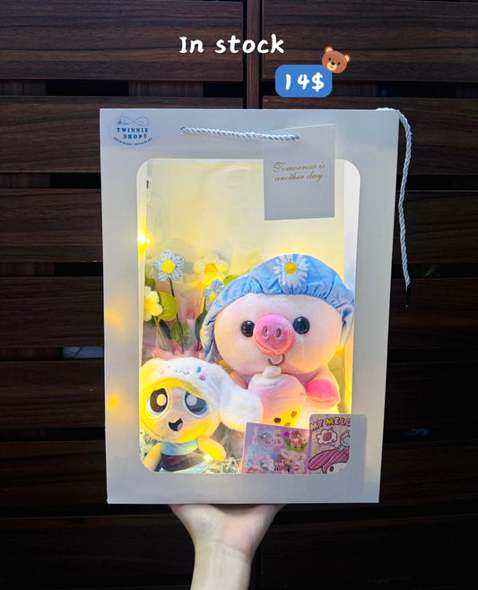 SRB | Piggy mix flower bag