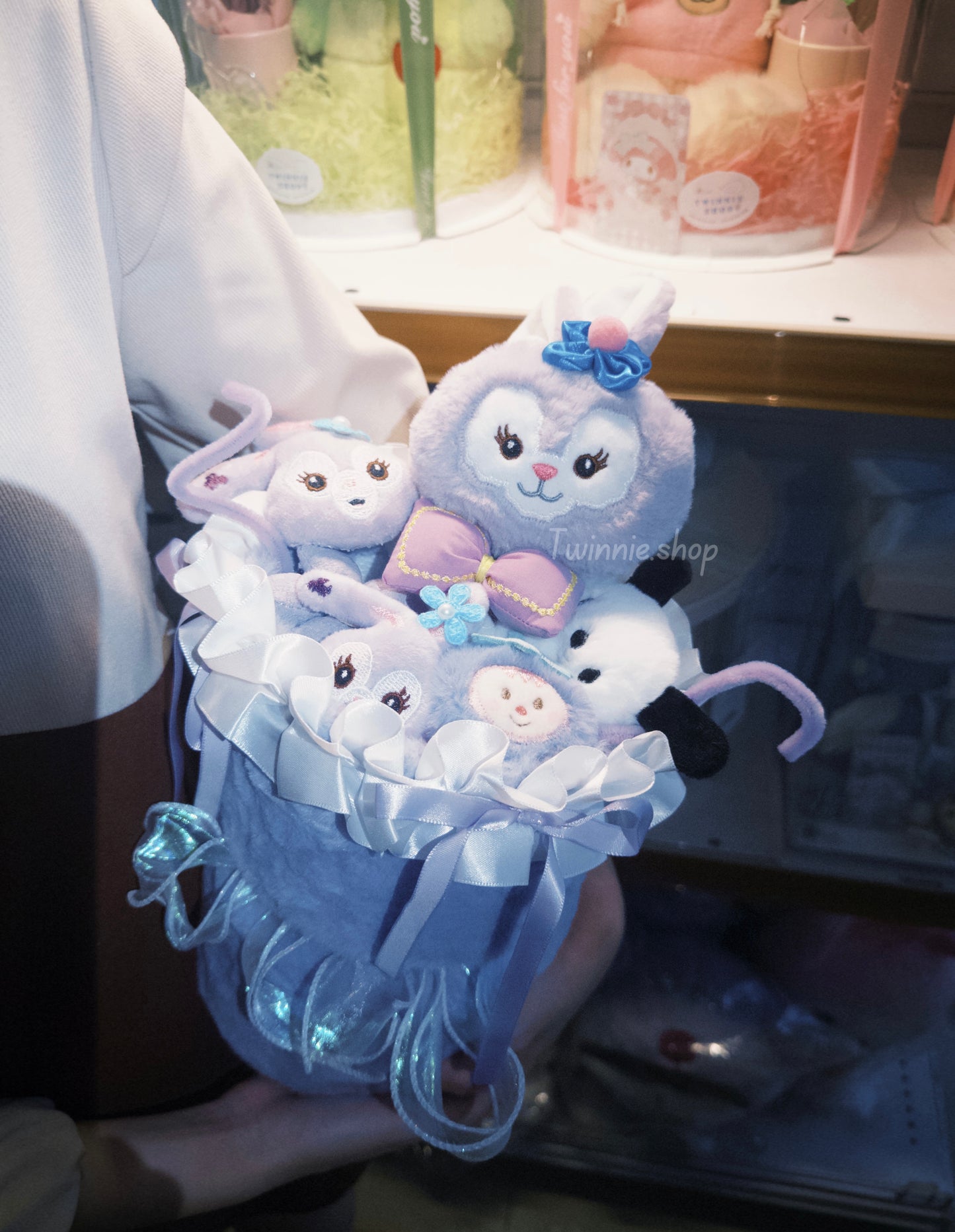 BT | Purple care bear flower set
