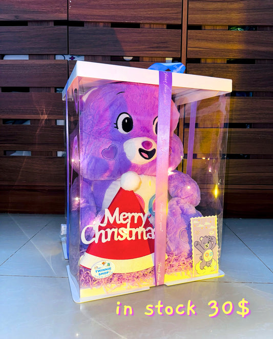 Xmas | Purple care bear set