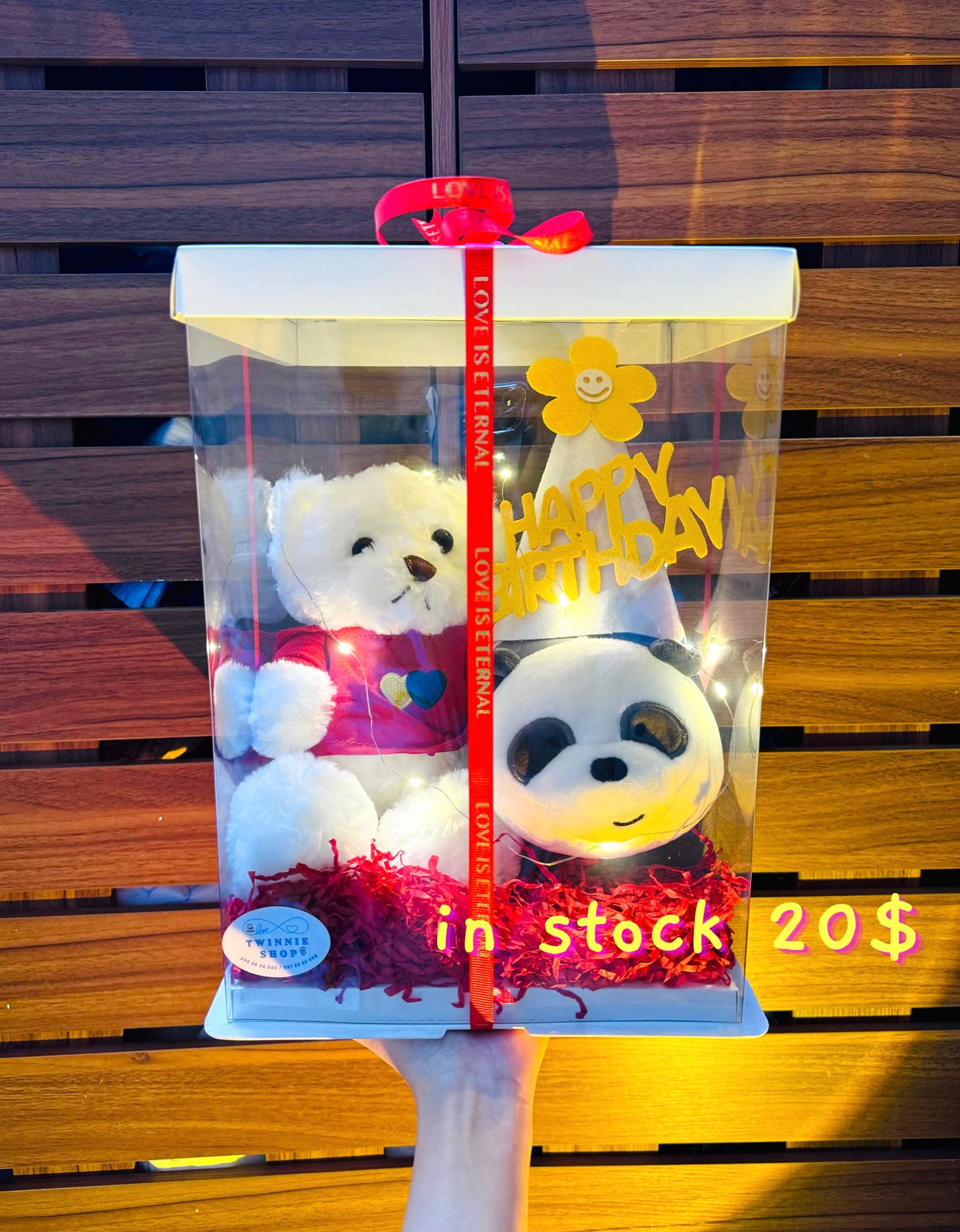 CPB | Panda birthday couple set