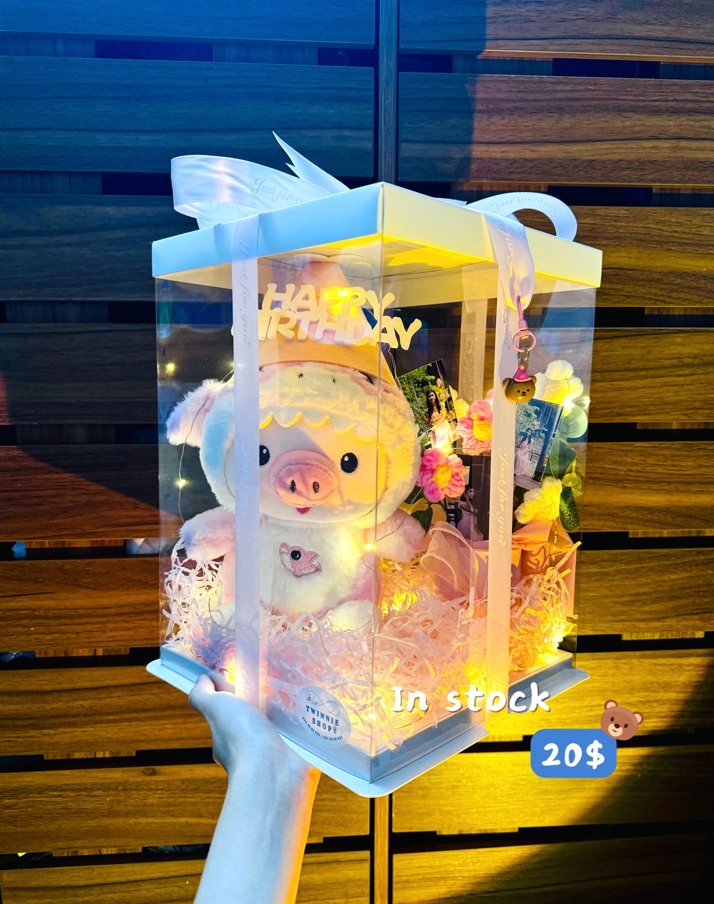 FWB | Teddy photo birthday box