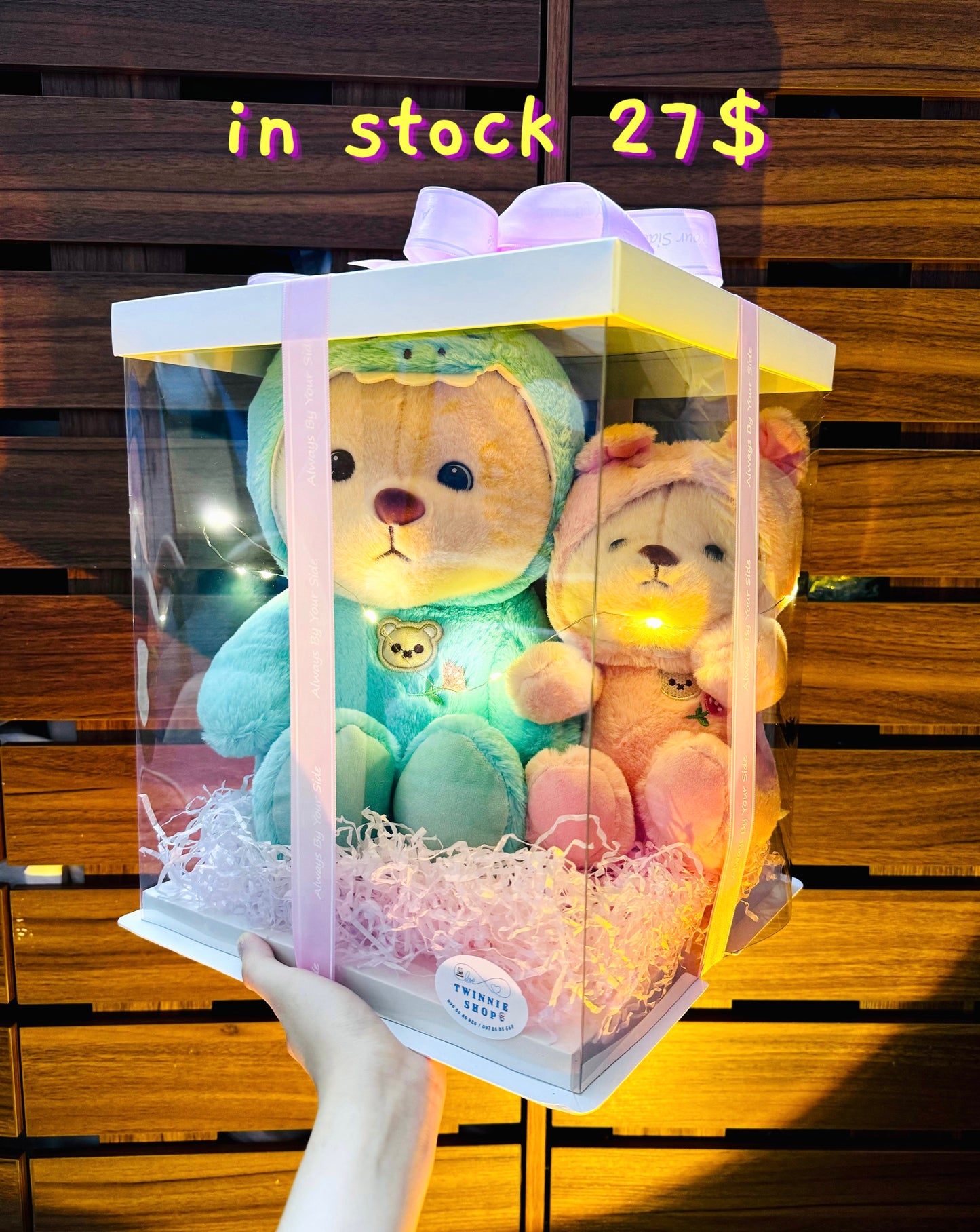 BB | Animal shirt bear gift set