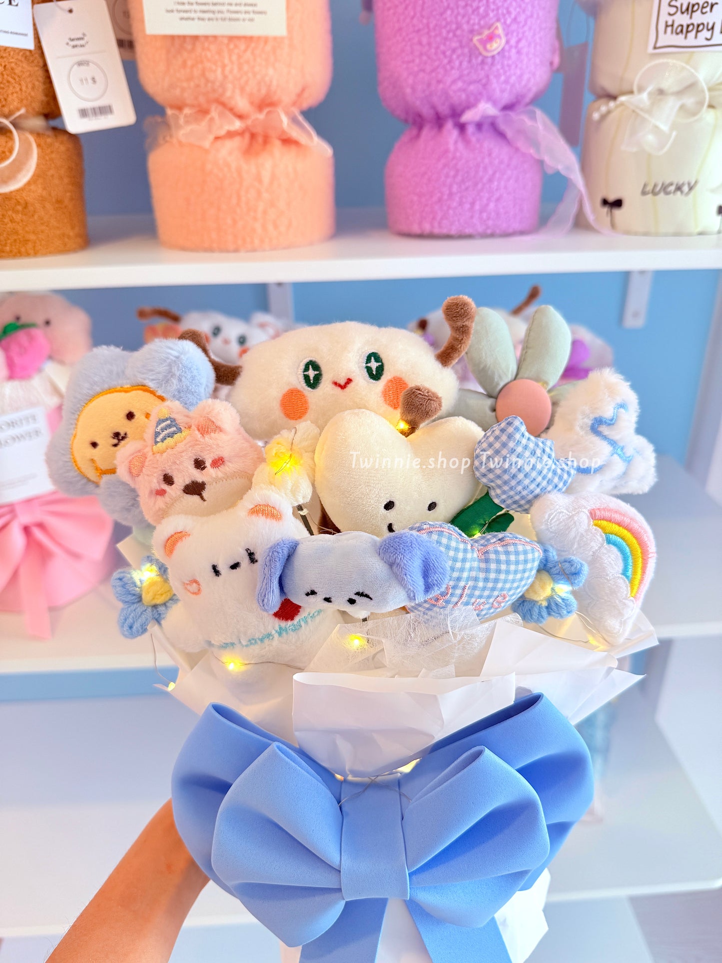 FW | ribbon flower bunch