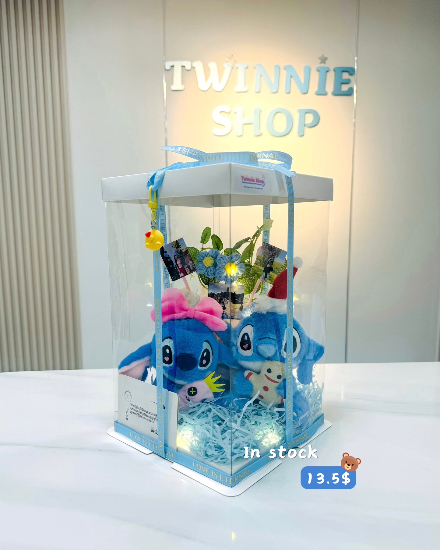 KCB | Stitch couple keychain set