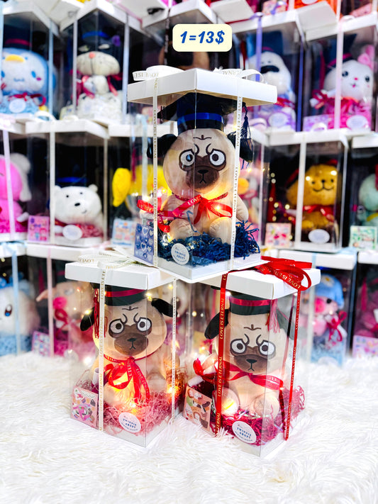 GRA | Pug graduate gift set