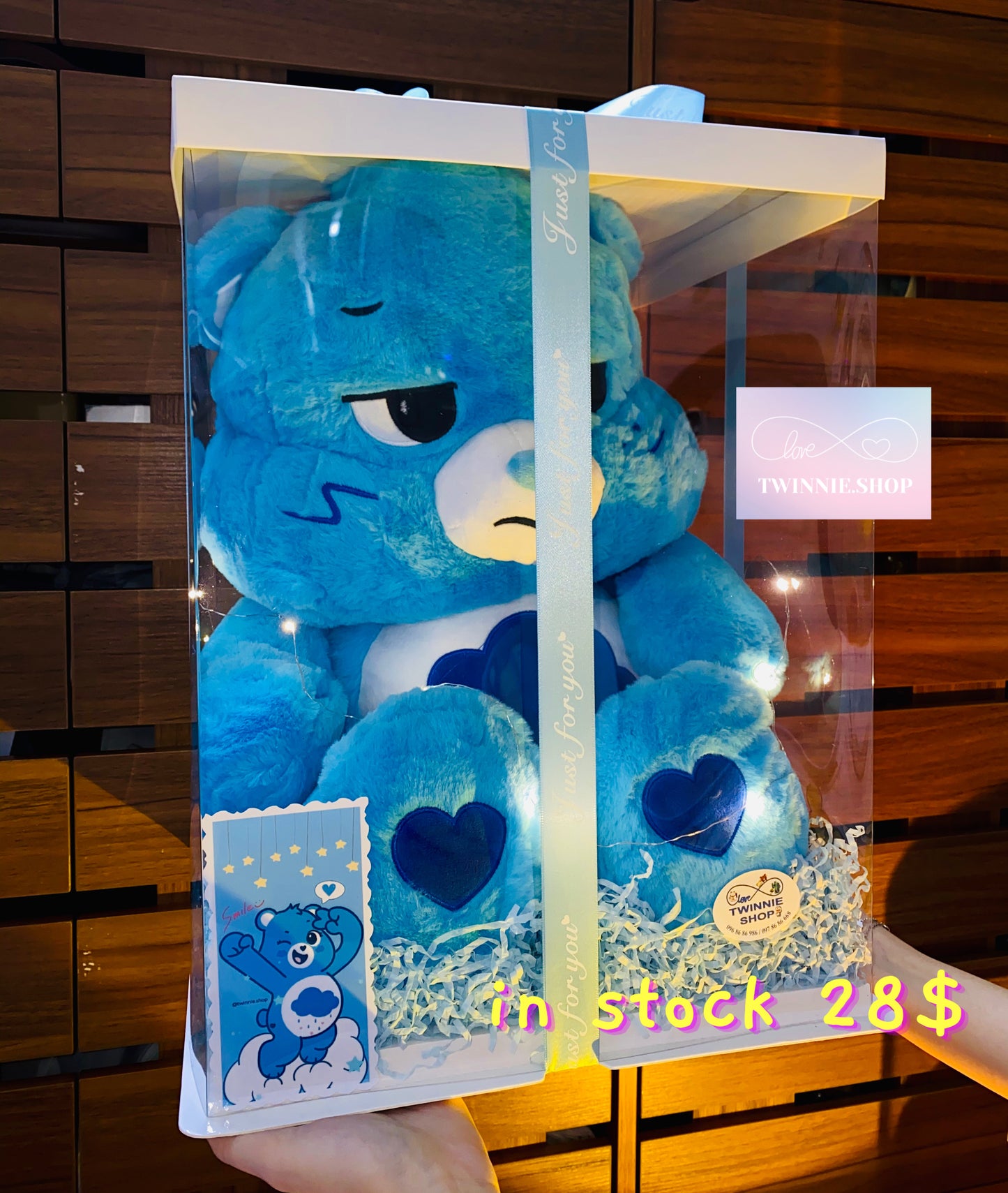 BB | Blue grumpy care bear