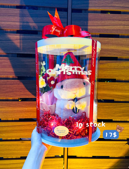 Xmas | Pink hamster set