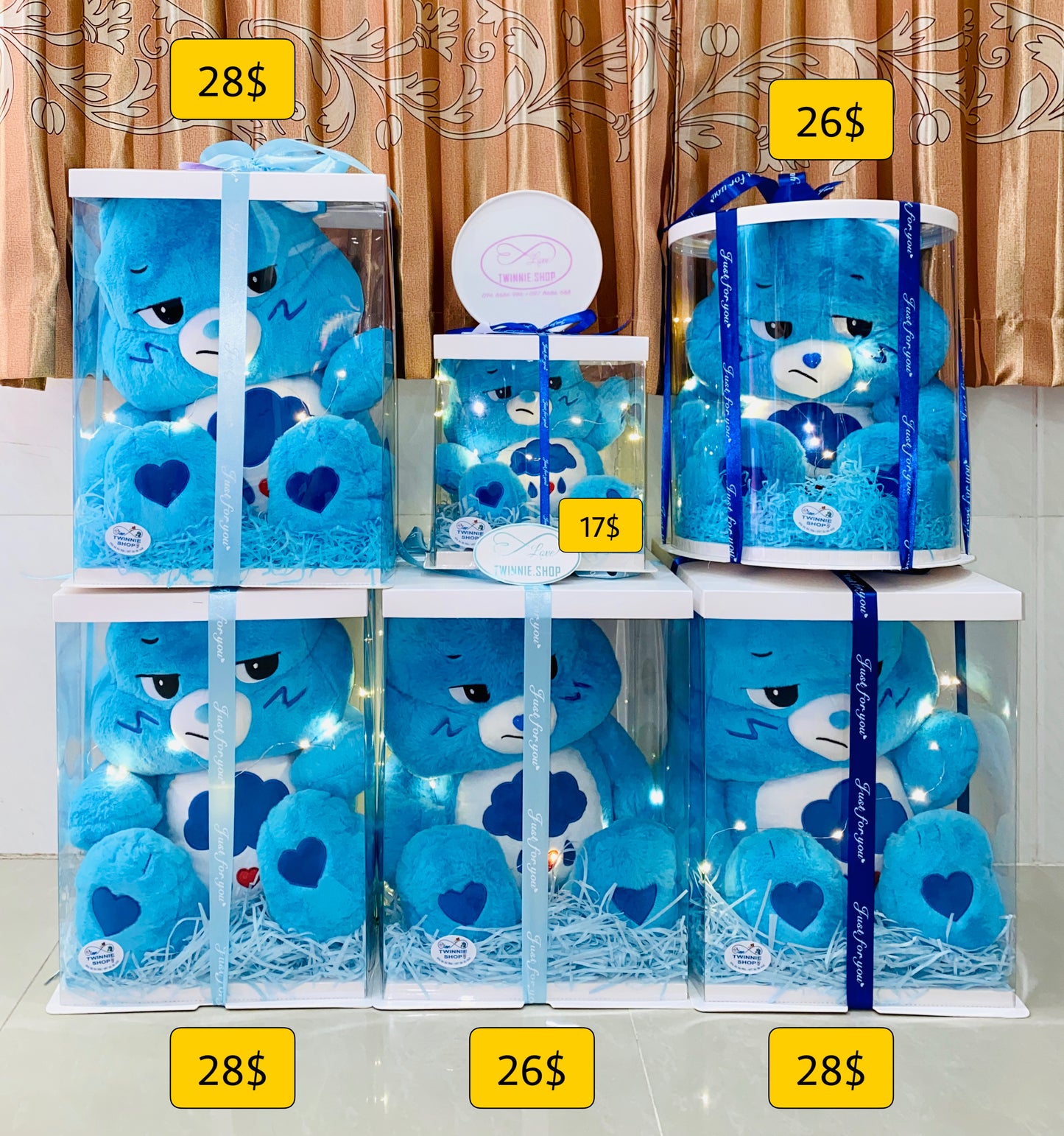 BB | Blue grumpy care bear
