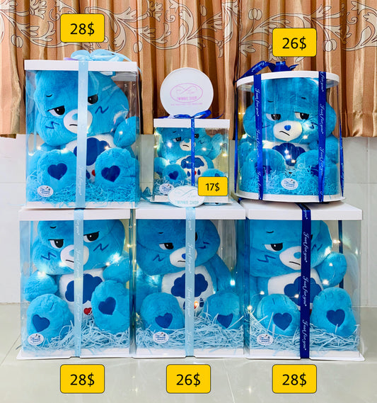 BB | Blue grumpy care bear