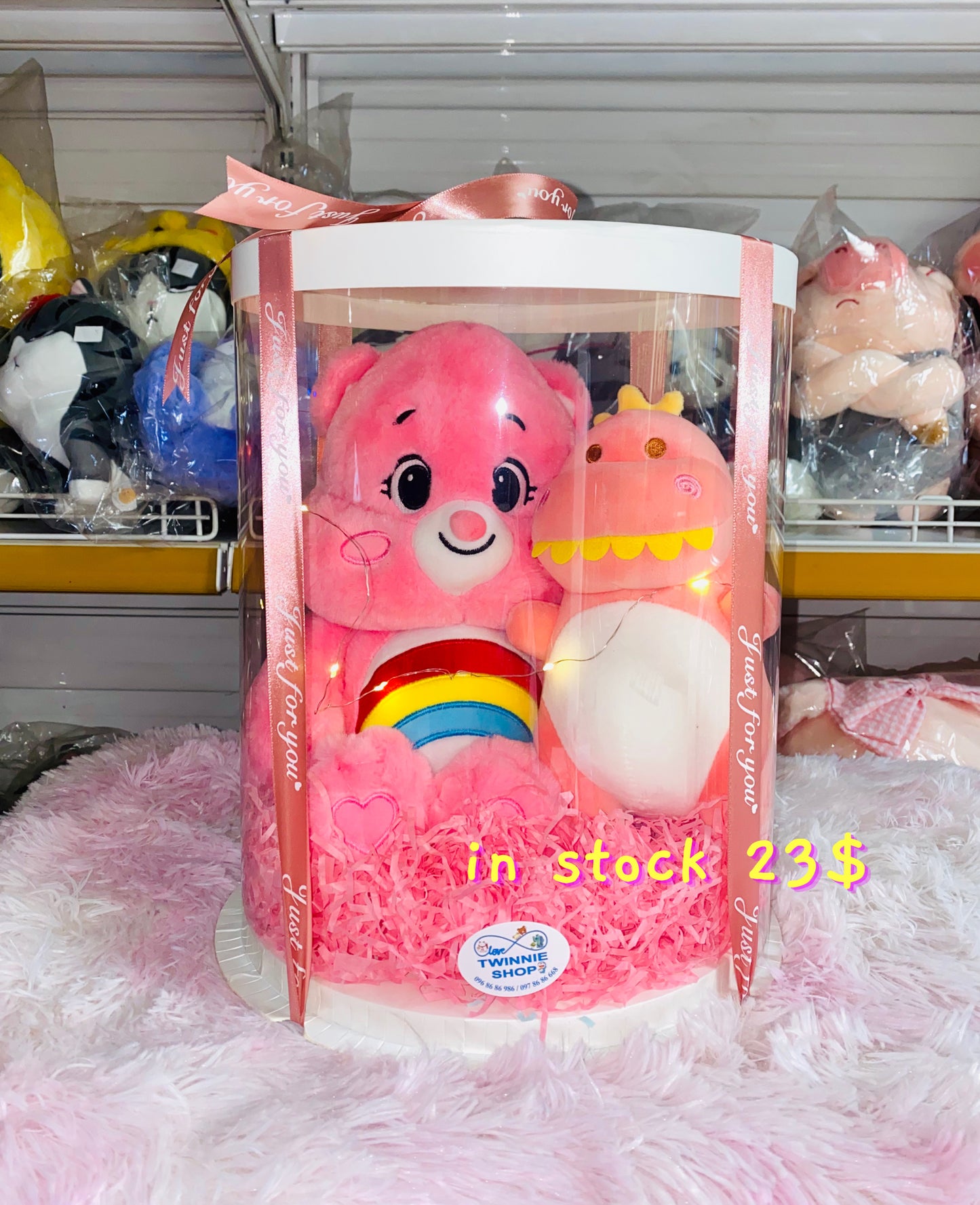 BB | Pink care bear mix set