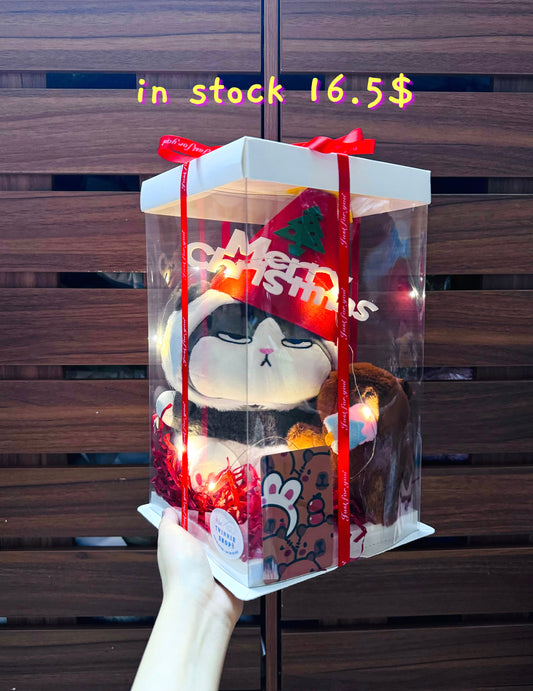 Xmas | Panda cat mix keychain set