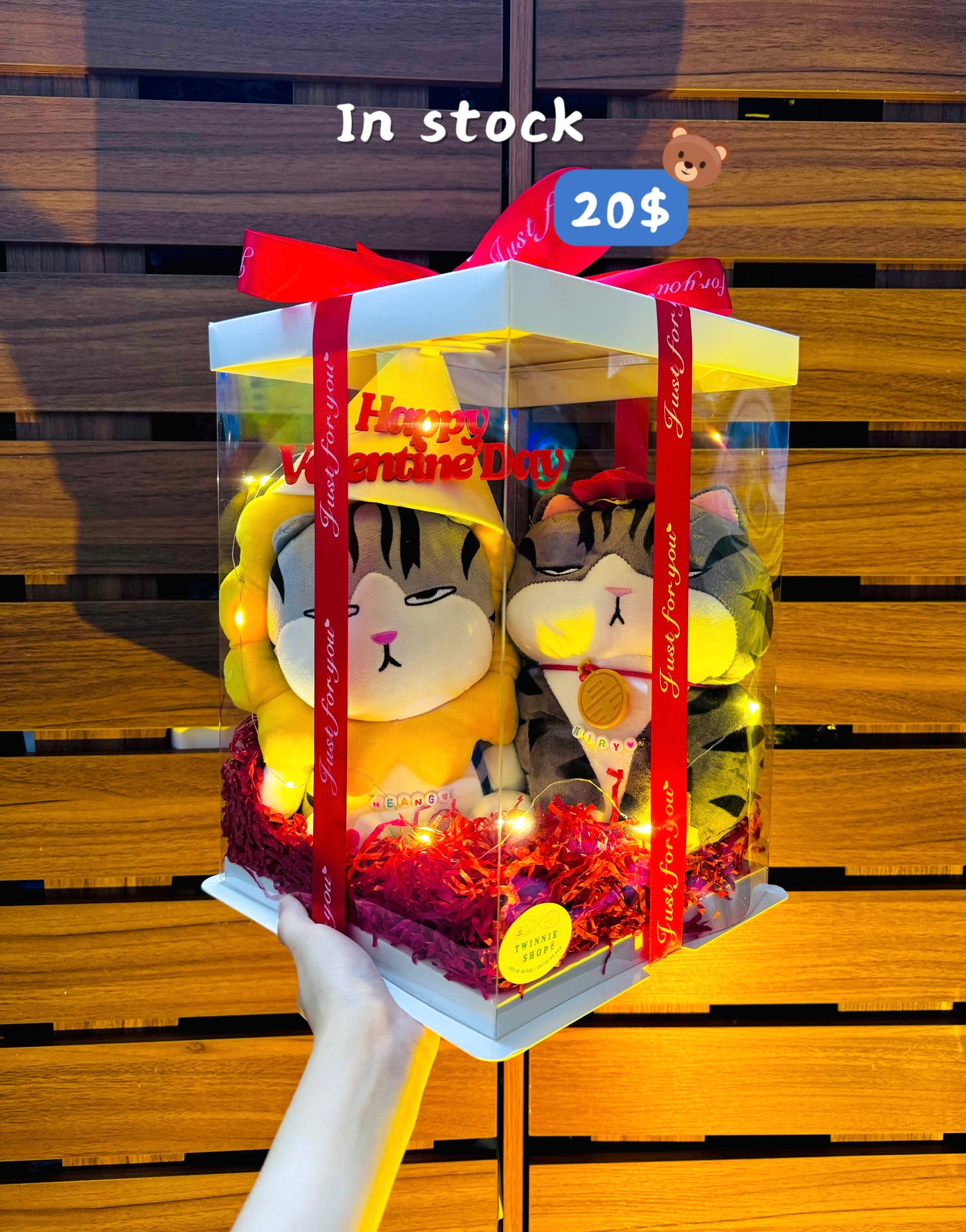 VLT | Couple cat valentine set