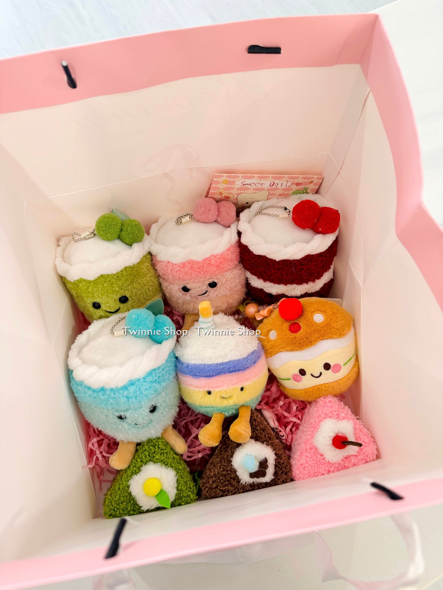 KCB | Cake keychain family set