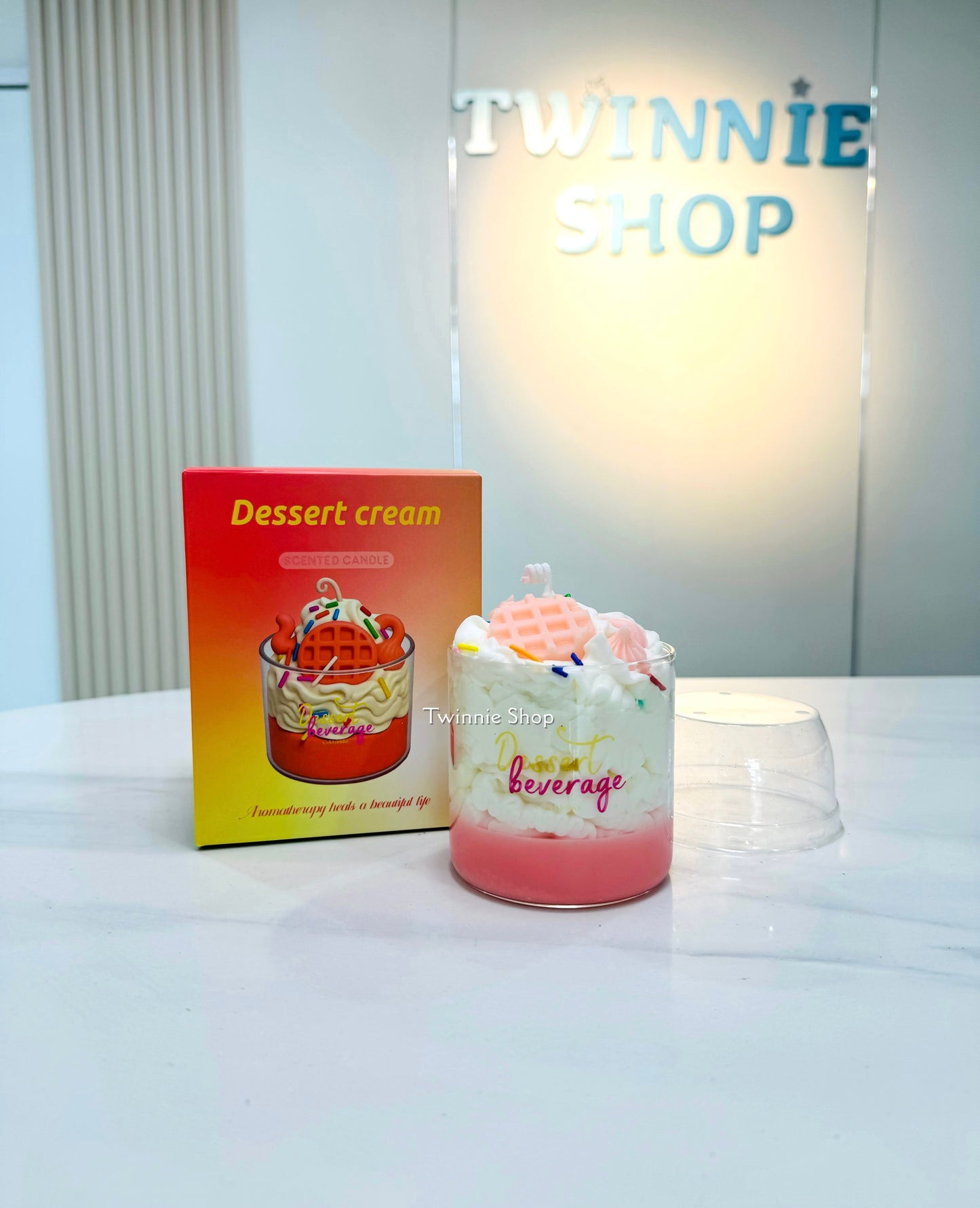 CD | Yogurt cream candle