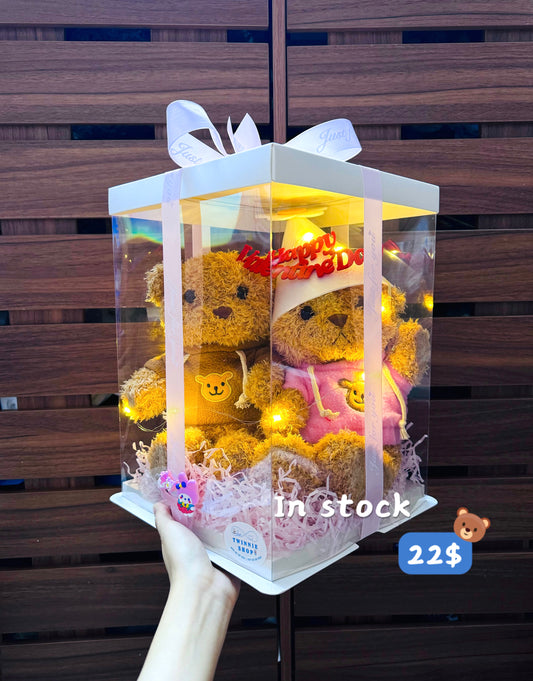 VLT | Couple bear valentine box