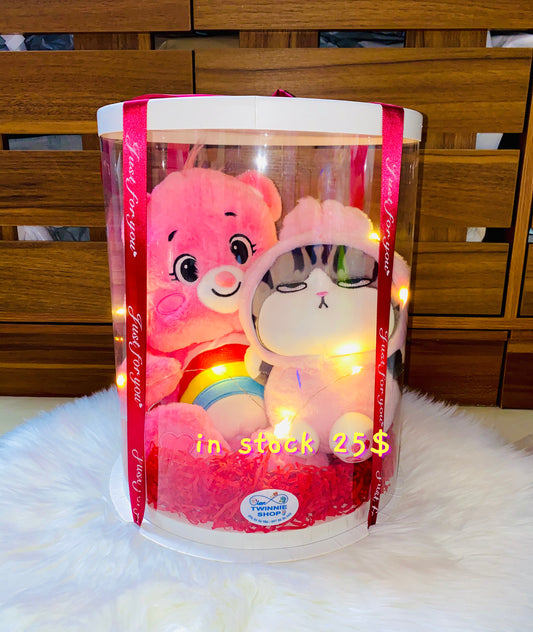 BB | Pink care bear mix set