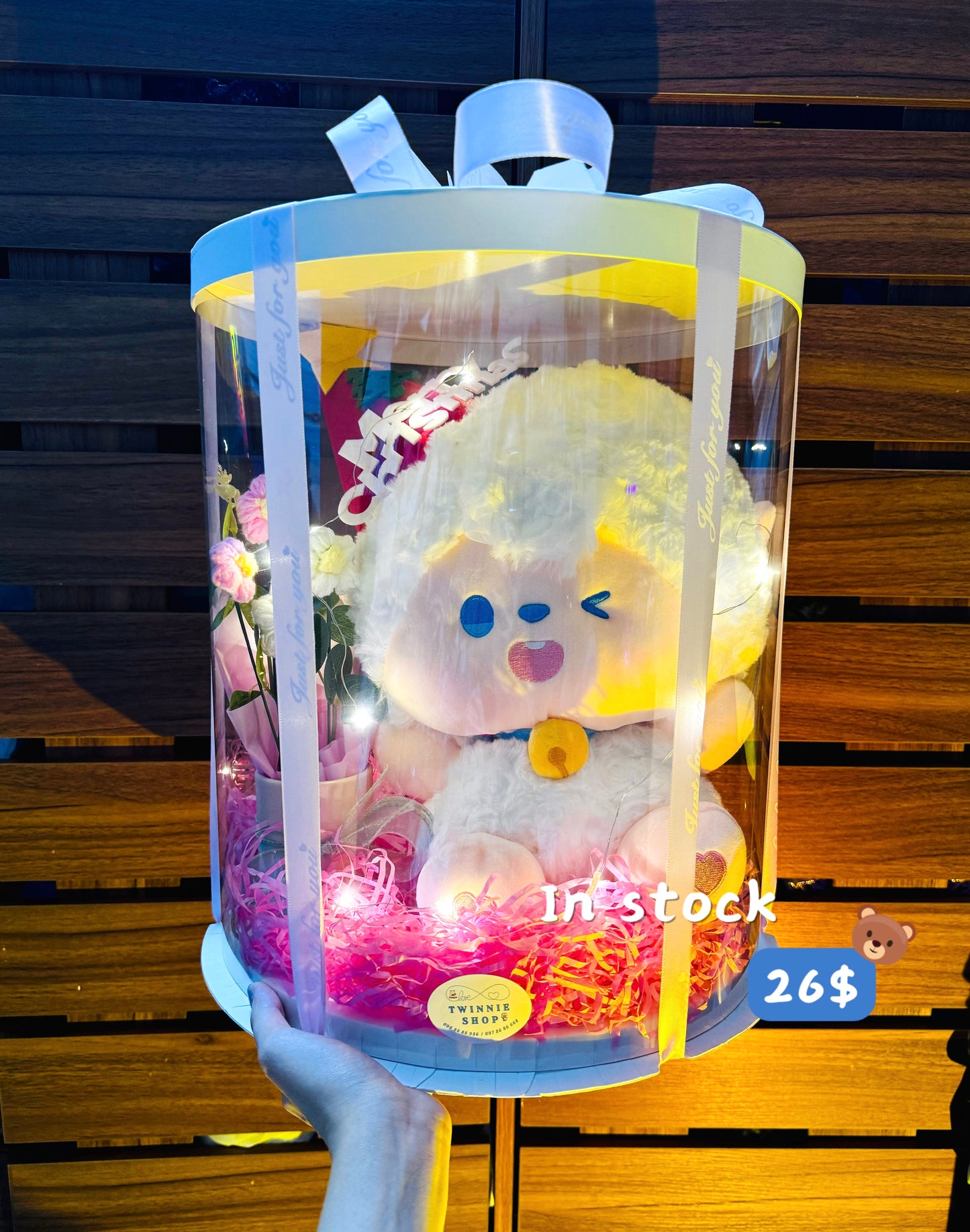 Xmas | White sheep Christmas box