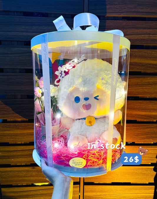 Xmas | White sheep Christmas box