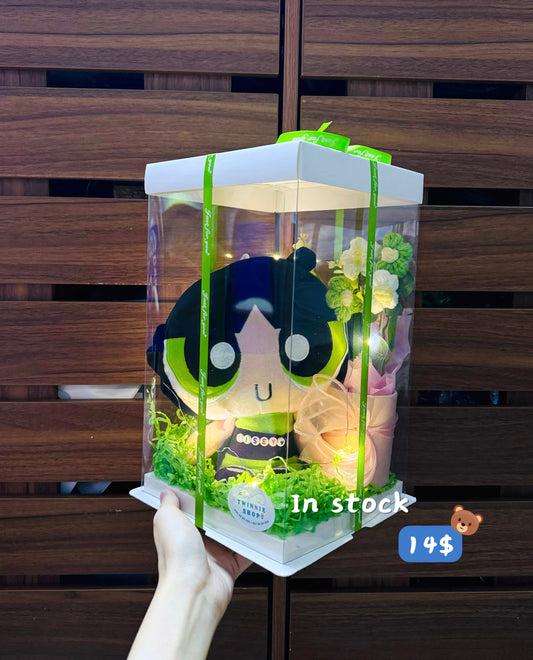 SRBFW | Power Puff Girl flower box