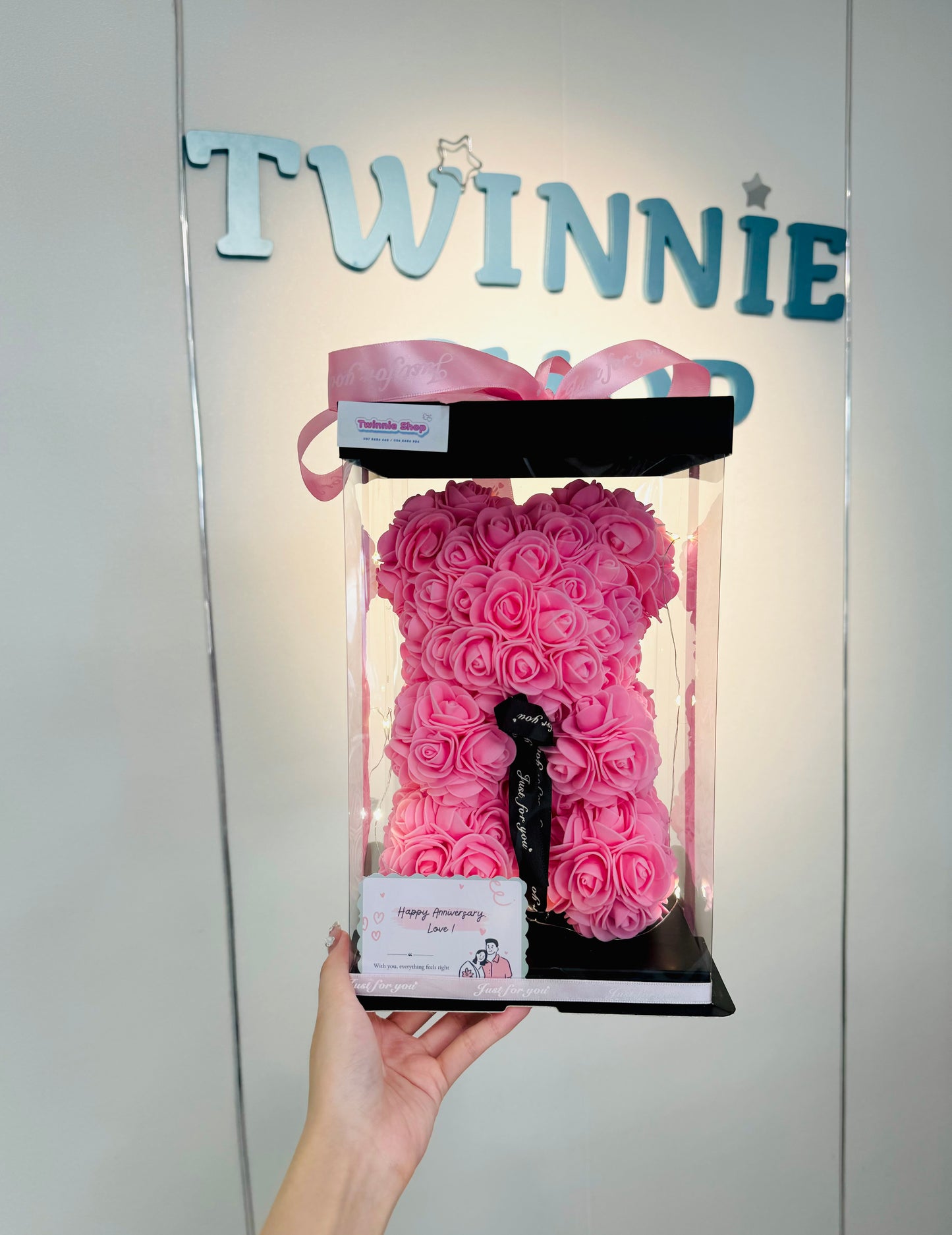 FWB | Rose bear gift box
