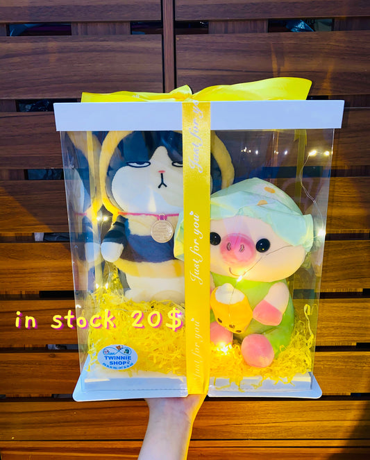 BB | Bee cat mix teddy set