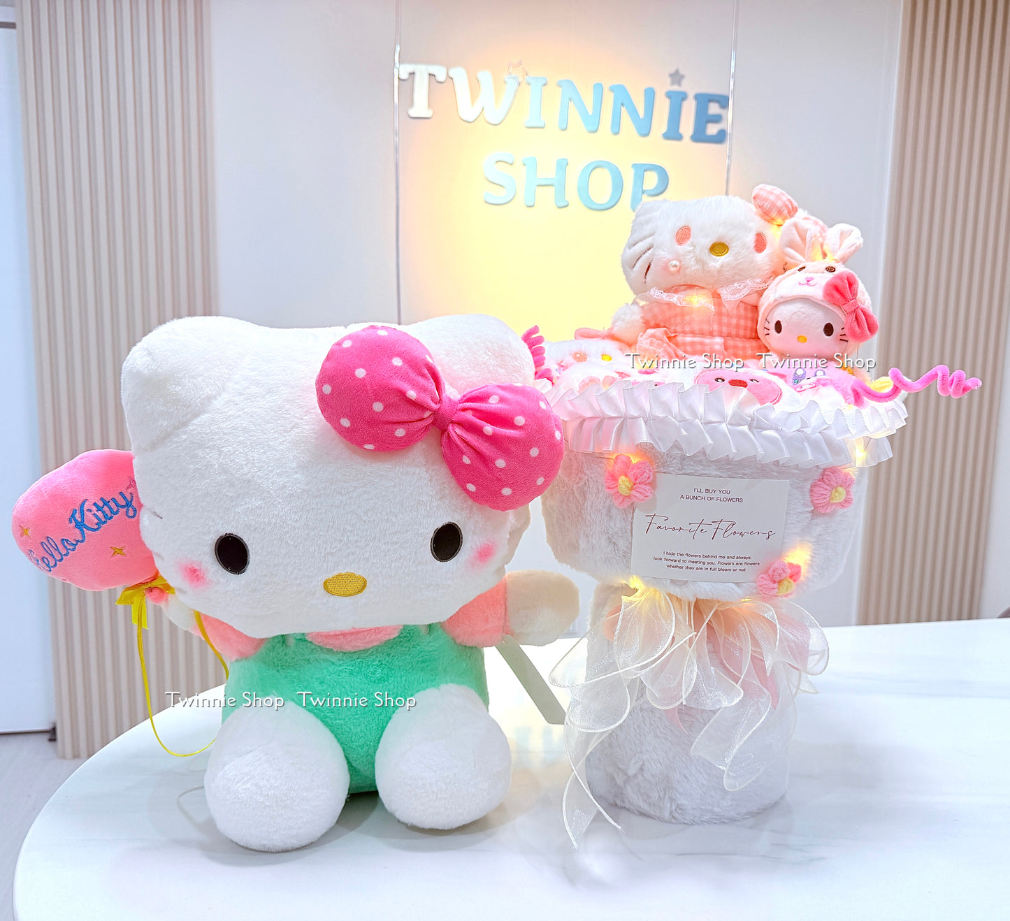 TDFW | Kitty flower bucnh set